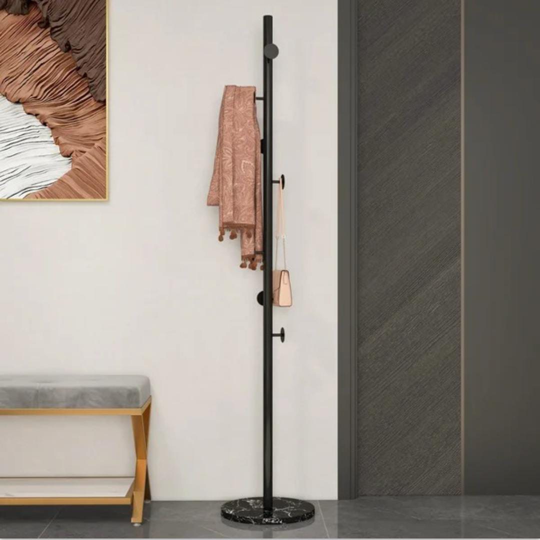 Porte-Manteau Moderne en Finition Or