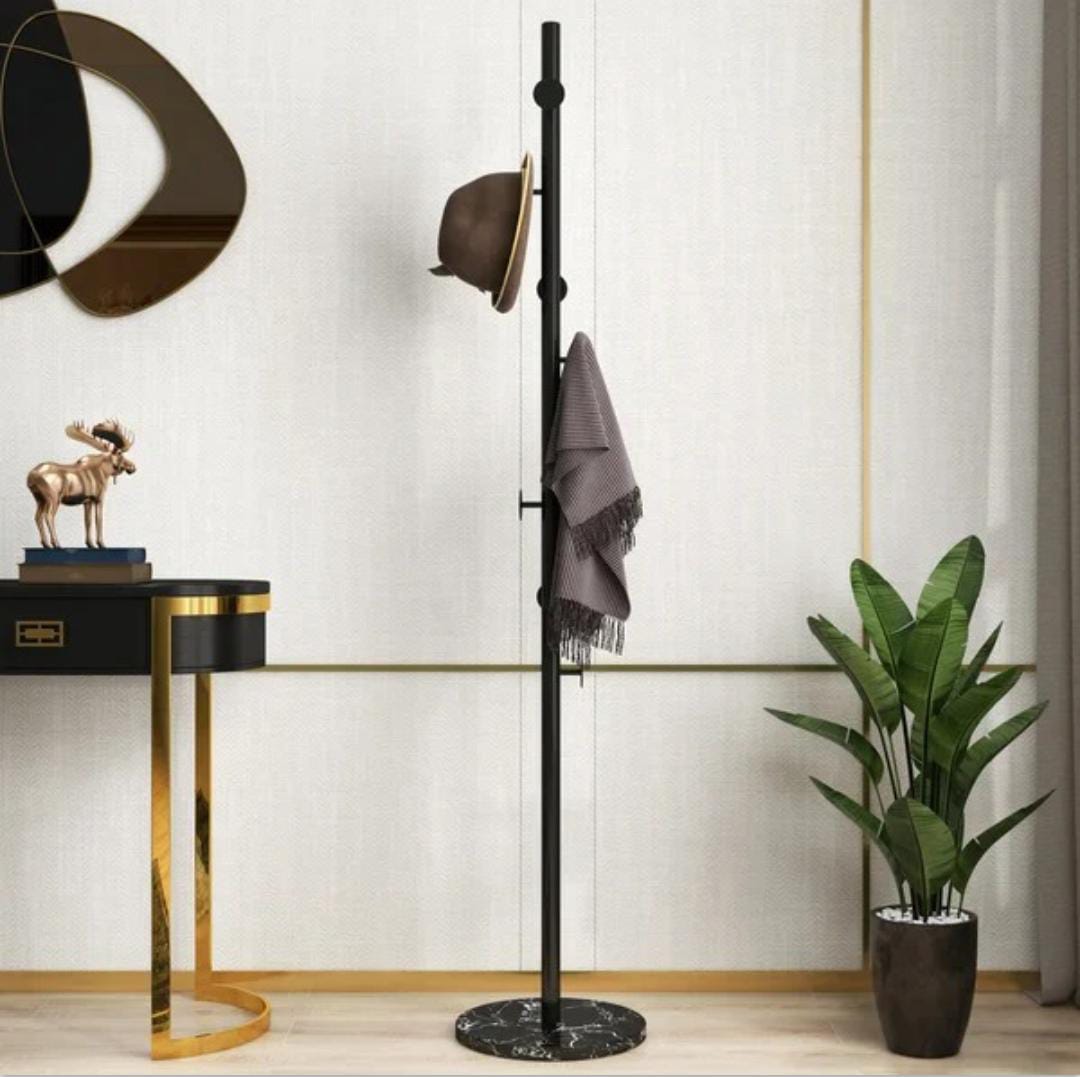 Image de Porte-Manteau Moderne en Finition Or - Unbranded