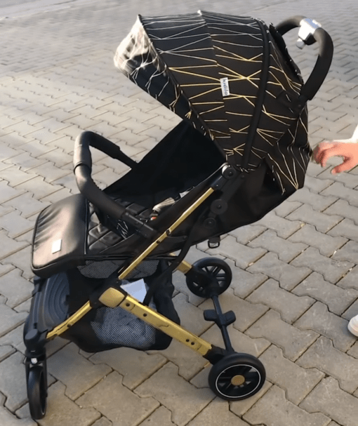 Poussette pliable avion valise Luxury Gold K8 – Kidilo