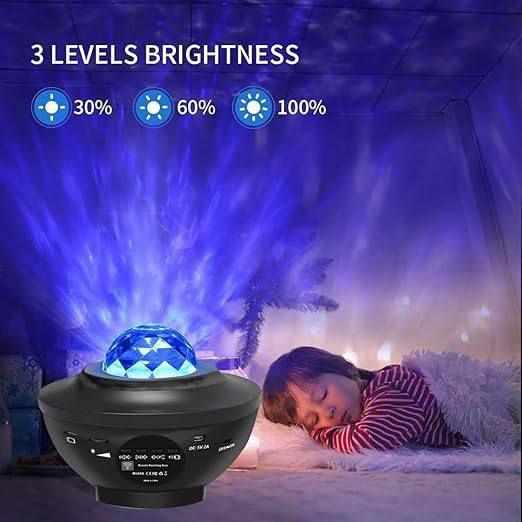 Image de Projecteur galaxy led mp3 - Unbranded