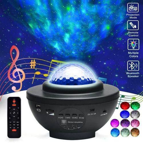 Image de Projecteur galaxy led mp3 - Unbranded