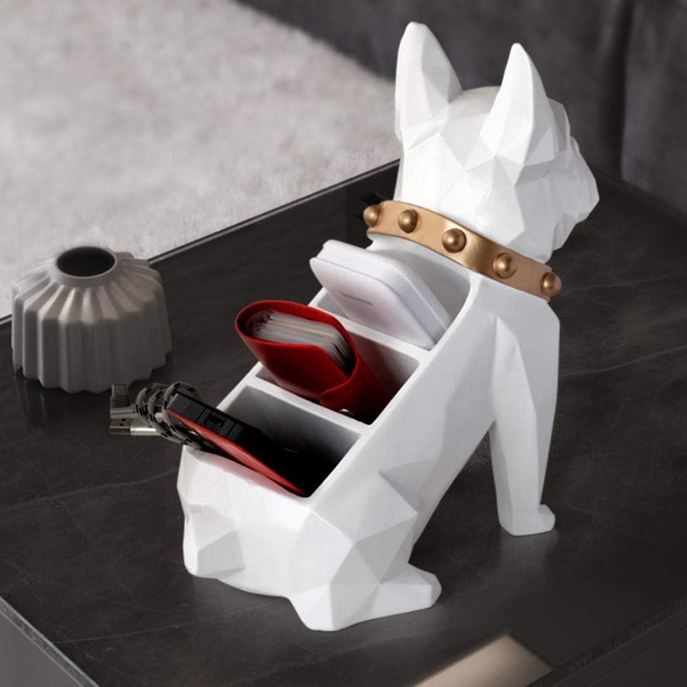 Rangement en Résine : Figurine de Chien