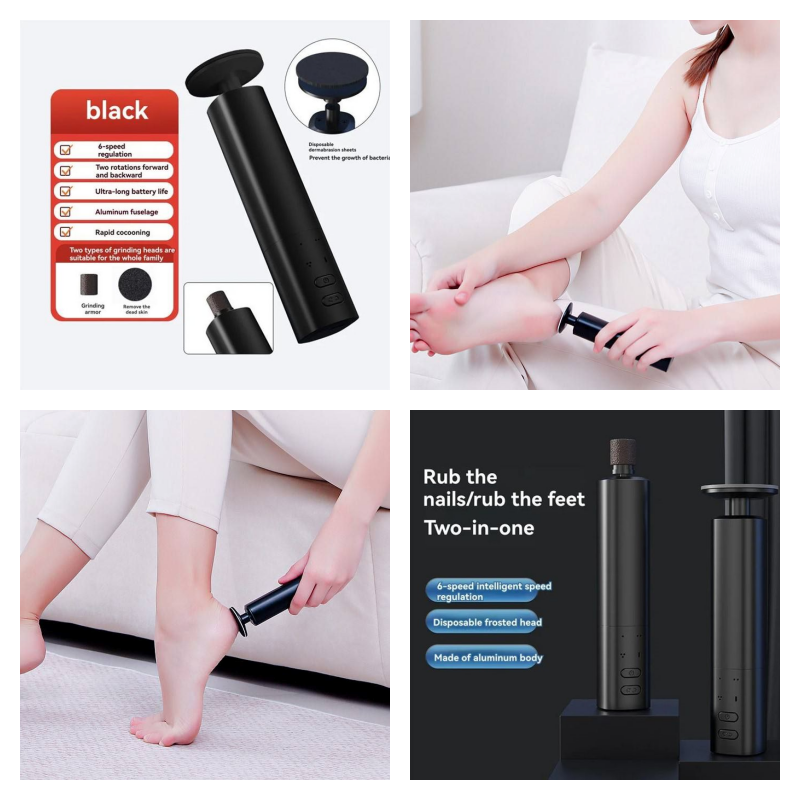 Râpe Électrique Professionnelle pour Pieds – Talons Doux en Quelques Minutes