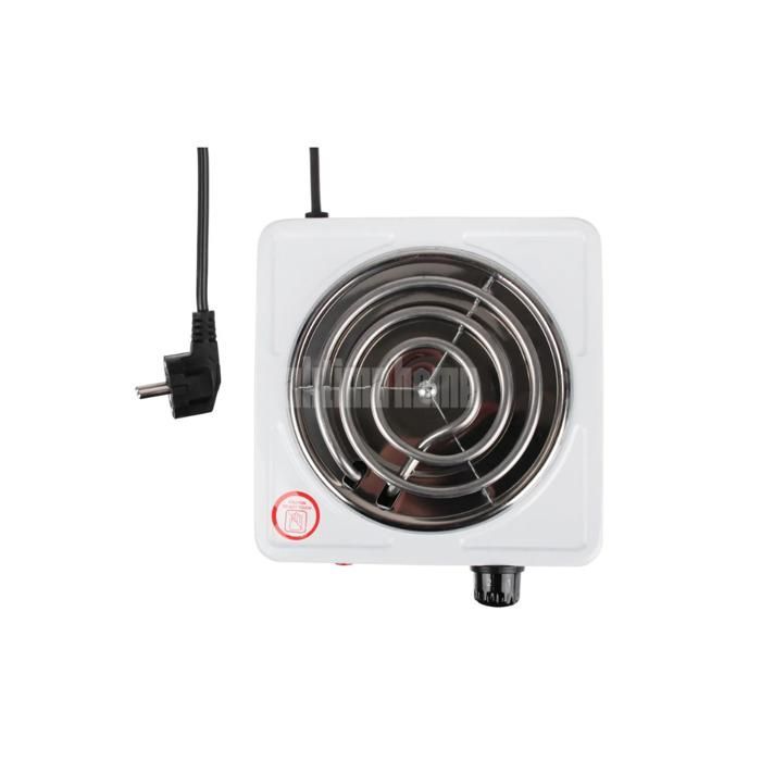 Réchaud Électrique 1000W – 1 Brûleur avec Résistance Durable
