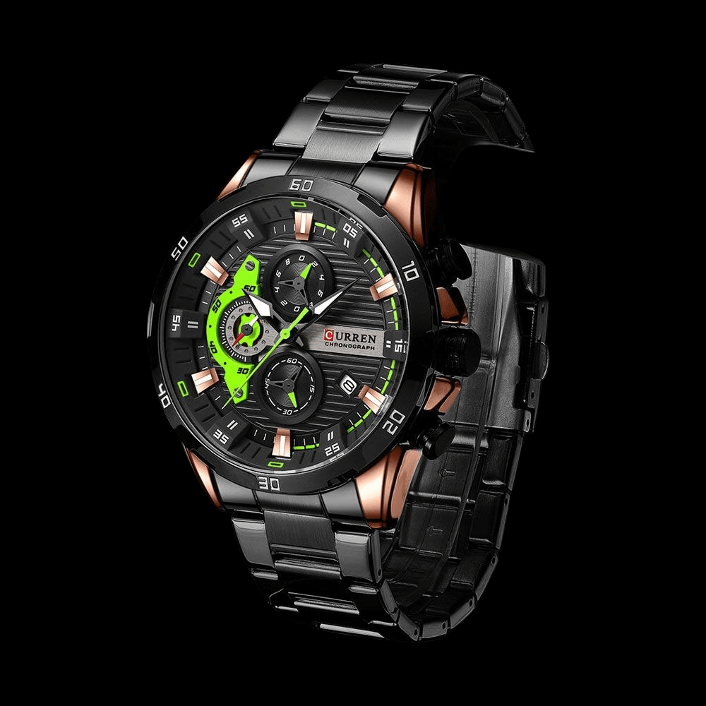 Relógio Masculino Curren 8402 Social Esportivo Luxo