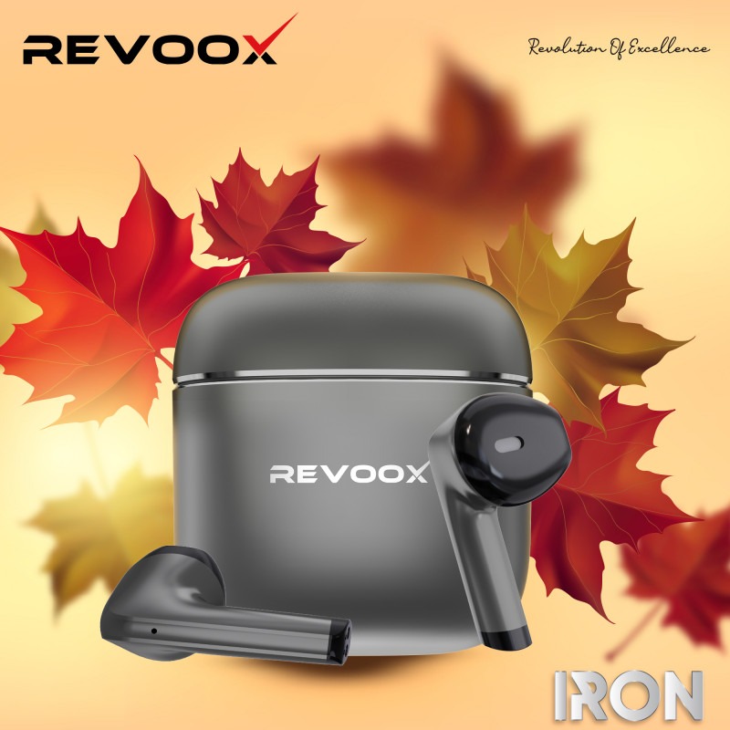 Image de REVOOX Earphones Bluetooth IRON - RBE-P08 - Unbranded