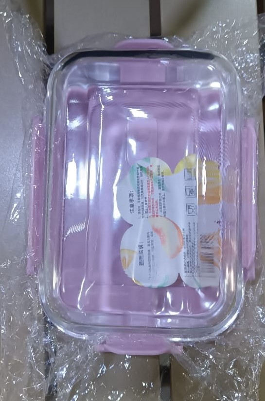 Image de Sac à Lunch Portable isotherme avec 2 boites en verres à lunche