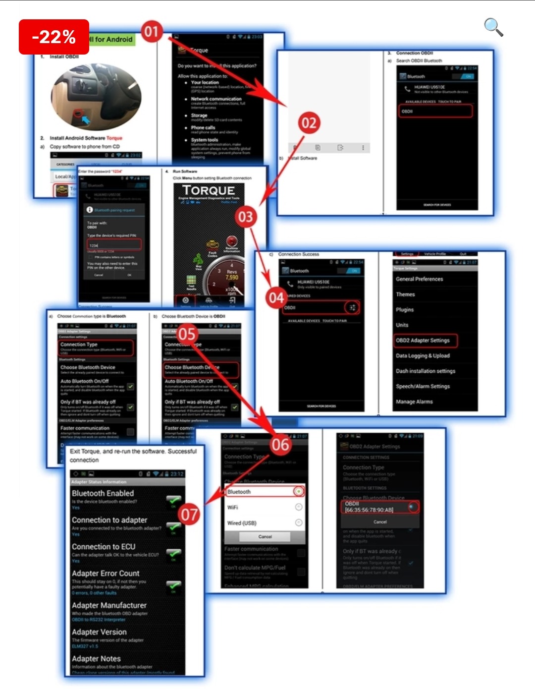 Scanner WiFi OBD2 : Outil de Diagnostic Professionnel pour Voitures