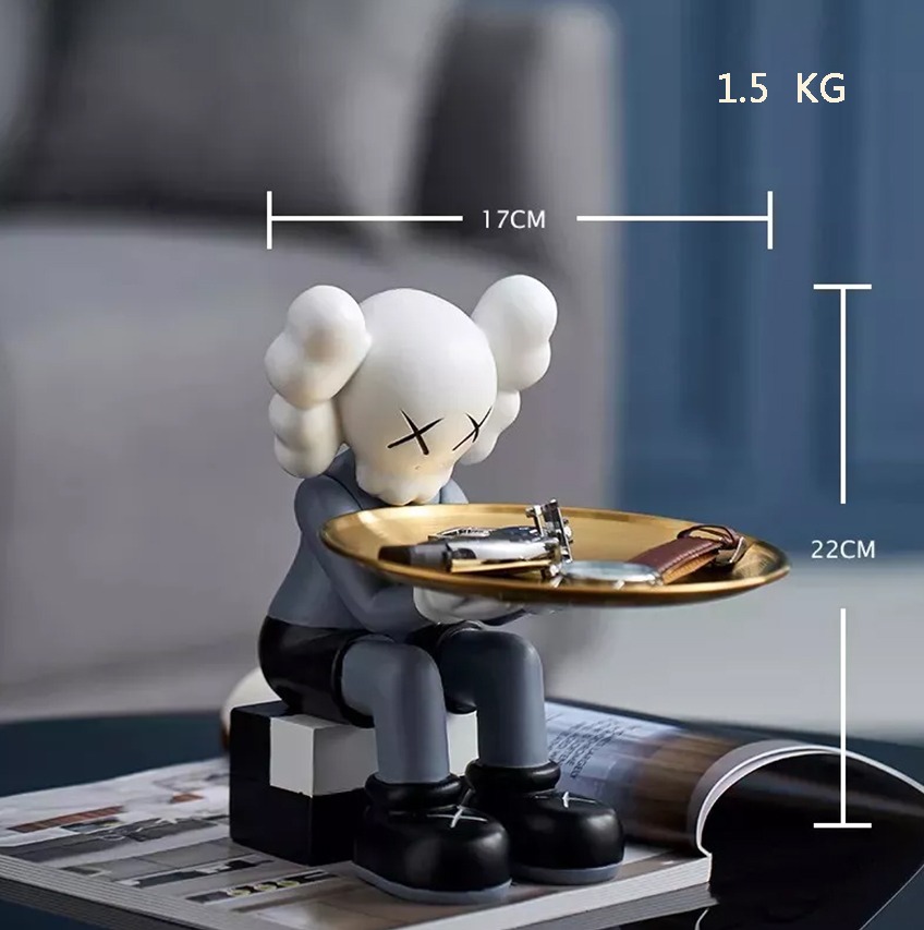 Seated KAWS