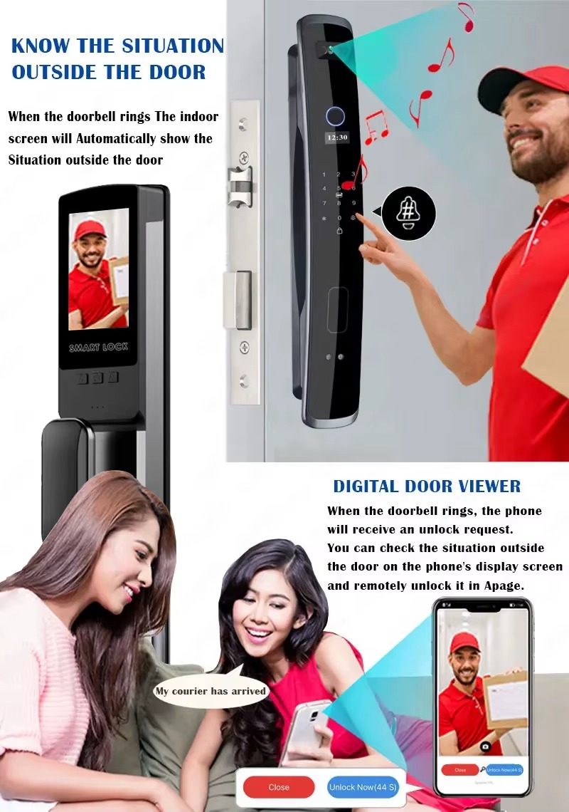 Image de serrure connectée intelligente Qj10