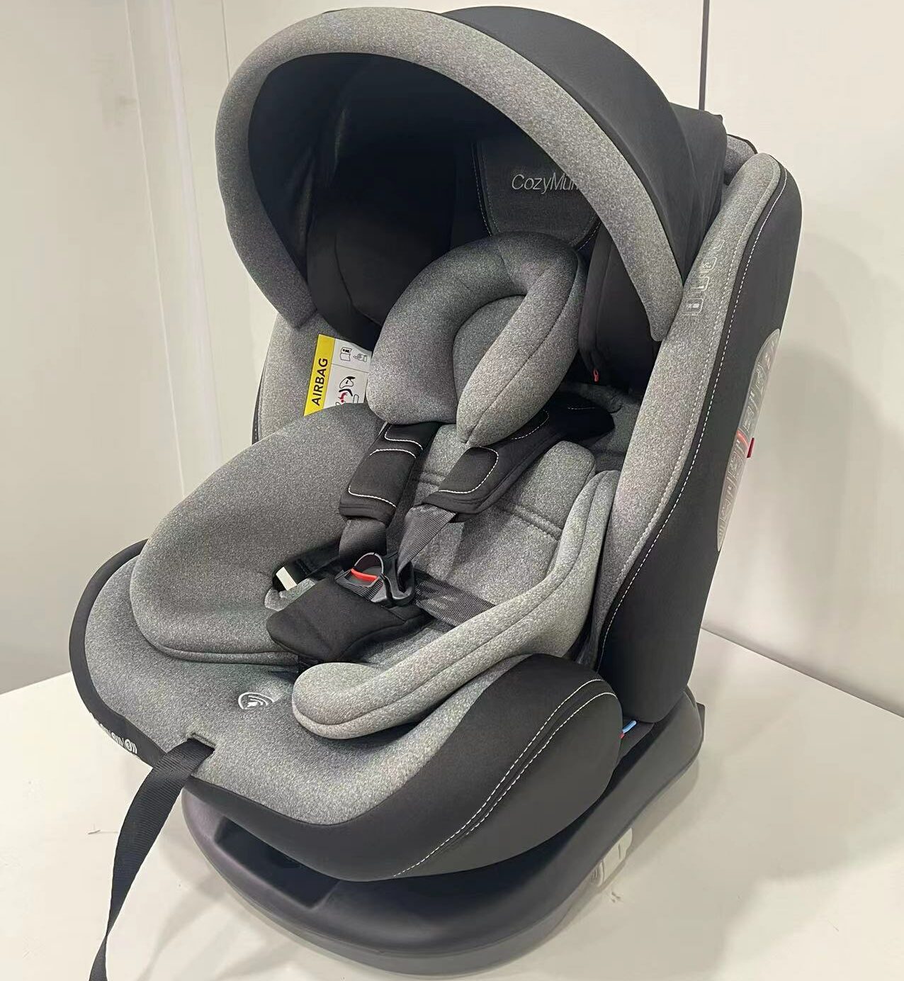 Siege auto Grp0/1/2/3 Rotatif Isofix – CozyMum
