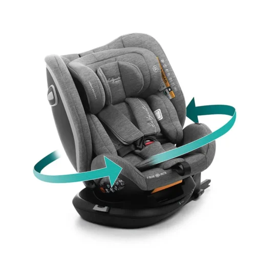 Siège-auto I-SIZE ISOFIX Vesso 40-150 cm – Noir – Babyauto