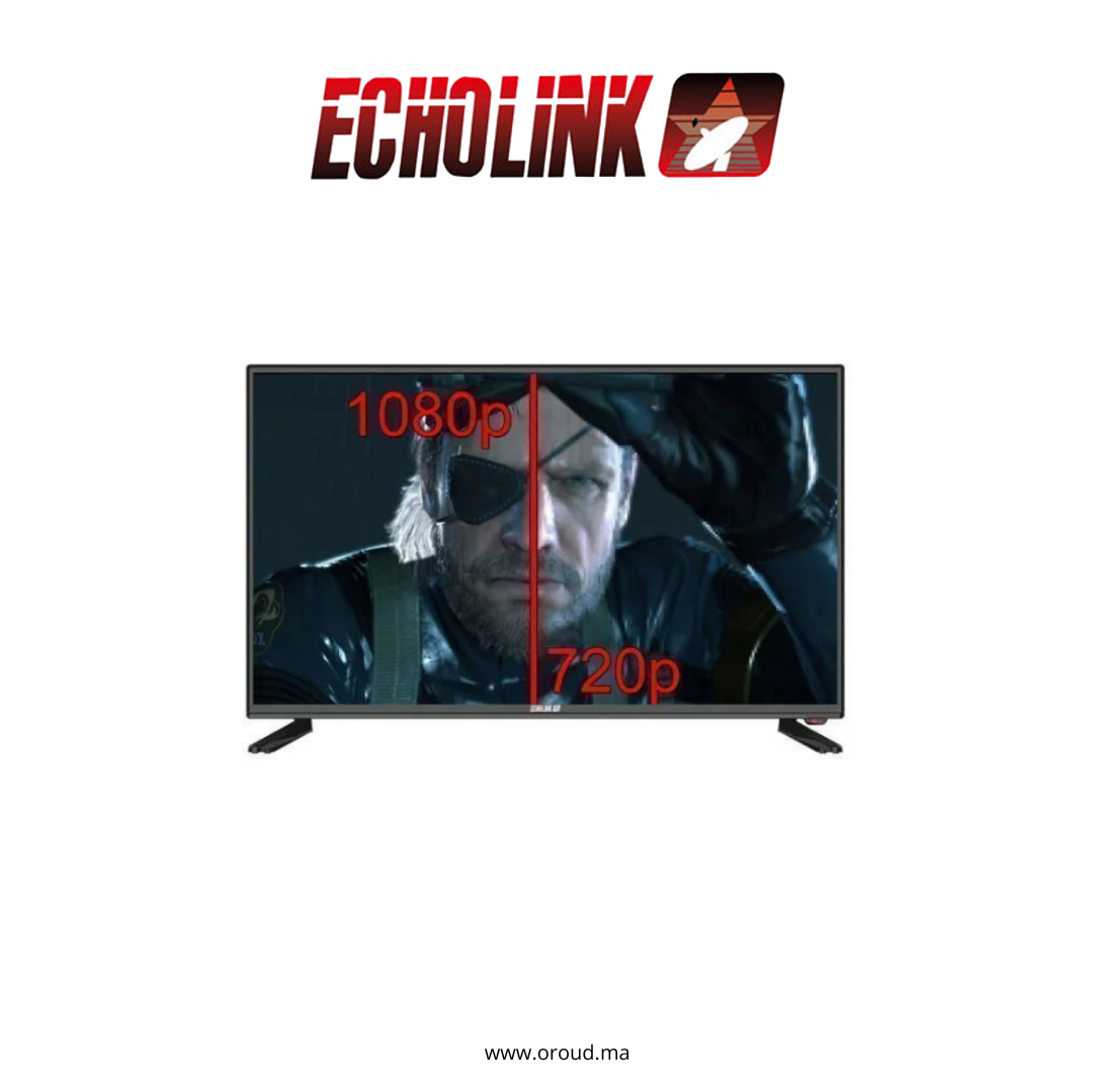 Smart TV 32″ – ECHOLINK – Android 14 – HD Ready – Récepteur Intégré – 3 HDMI Ports