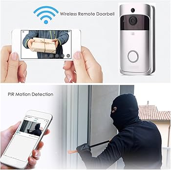 Image de Sonnette Audio Vidéo Wi-Fi à distance - Unbranded