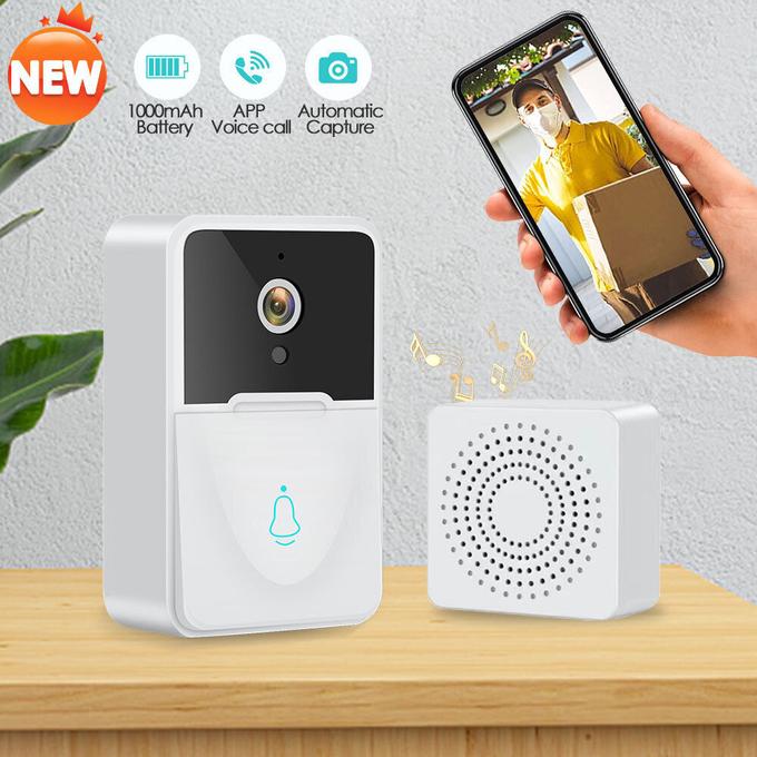 Image de Sonnette vidéo sans fil Wi-fi Tuya M8 - Unbranded