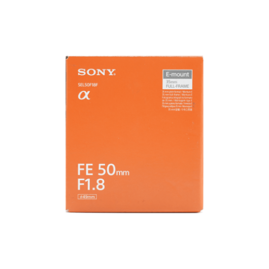 Sony Objectif standard SEL-50F18F