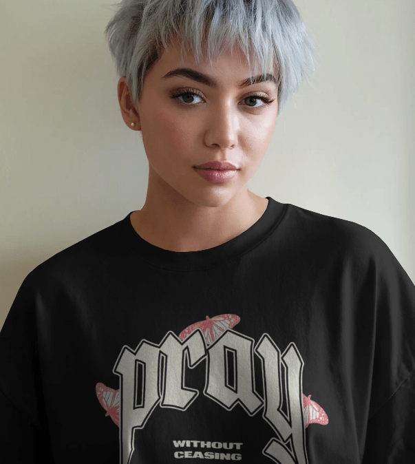 T-shirt Pray &amp; Fly