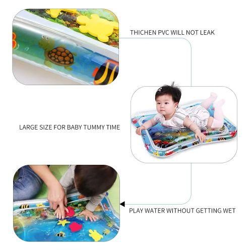 Image de Tapis d'Eau Bébé, Jeu Gonflable et Développement Sensoriel - Unbranded