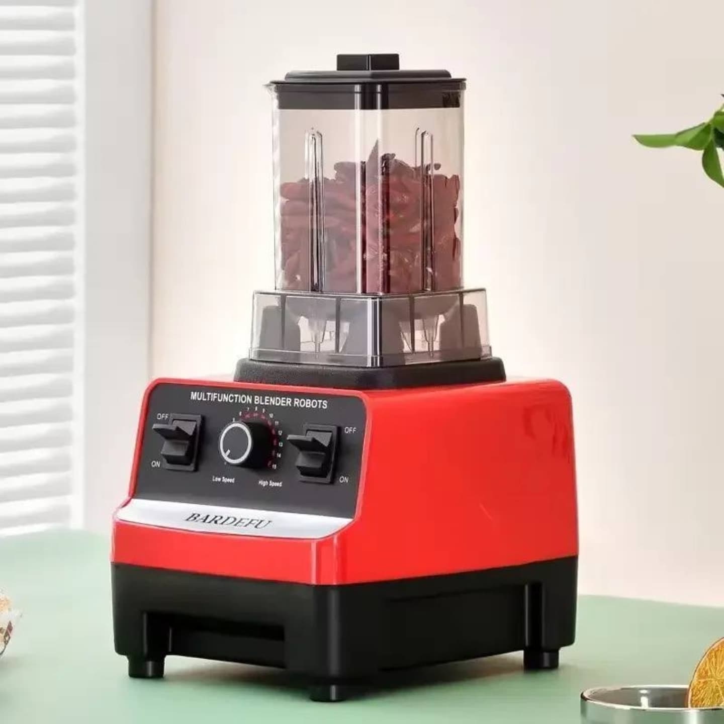 TATCH Professionnel Blender Lourd 2L 15Vts 2Bocaux multifonction Broyeur Glaces Puissant Smoothie et Bébé