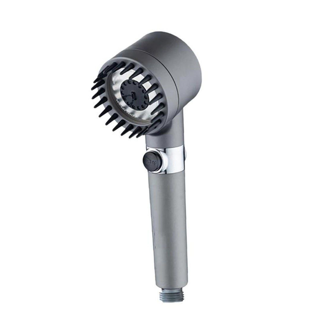 Image de Tête de Douche Haute Pression,à 3 Modes réglages de pulvérisation,brosse massage - Unbranded