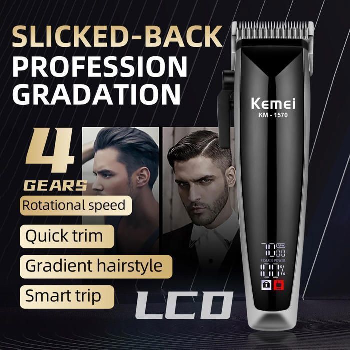 Tondeuses À Cheveux Électriques Sans Fil Tondeuse À Cheveux pour Hommes KM-1570