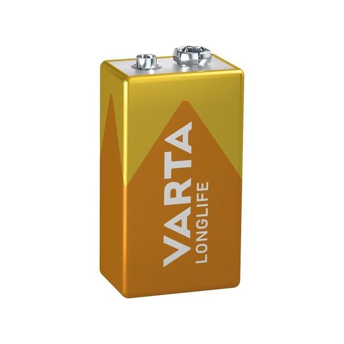 VARTA Batterie Alcaline 9V Référence 6LR61 Pile 9 volt