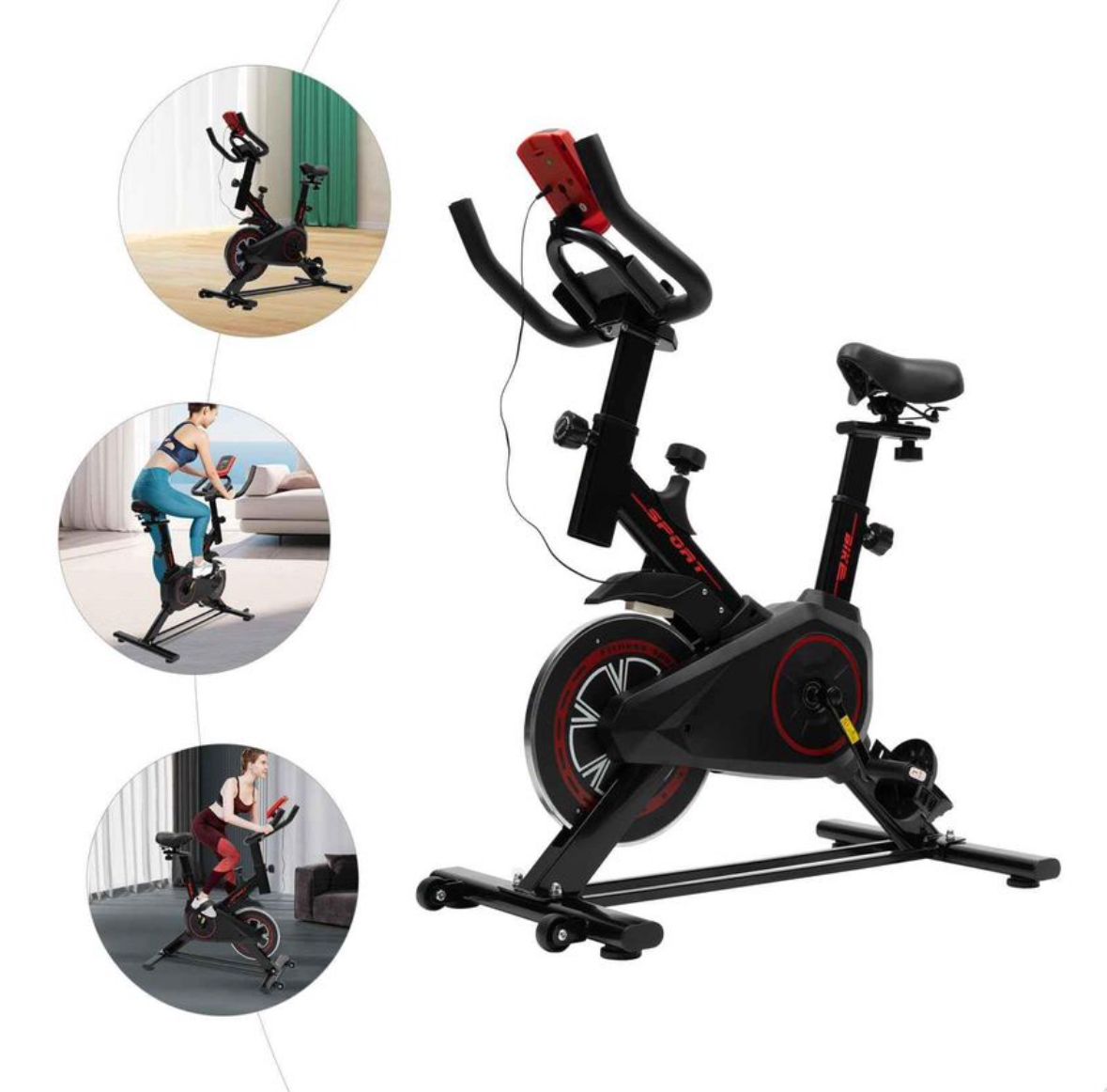 Image de Vélo d’Entraînement Cardio Professionnel - Unbranded