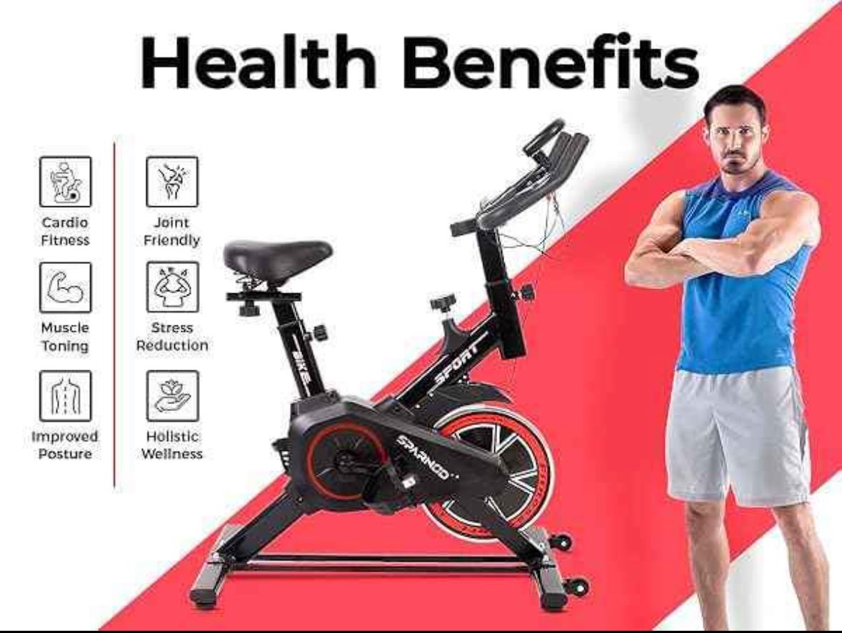 Image de Vélo d’Entraînement Cardio Professionnel - Unbranded