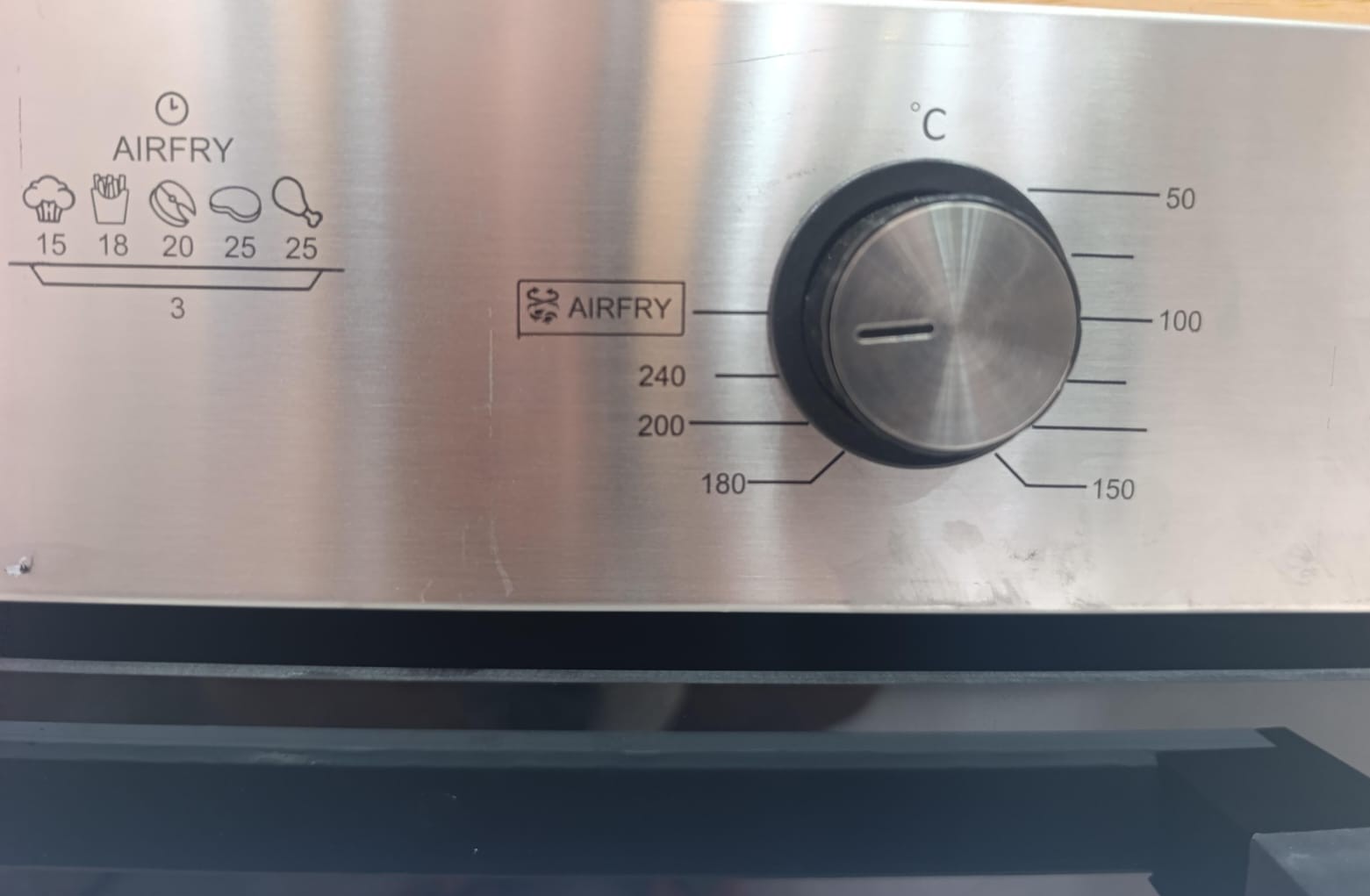 Venezia Four AIRFRAYER encastrable électrique en inox - Friteuse rapide turbo ventilée 2 en 1