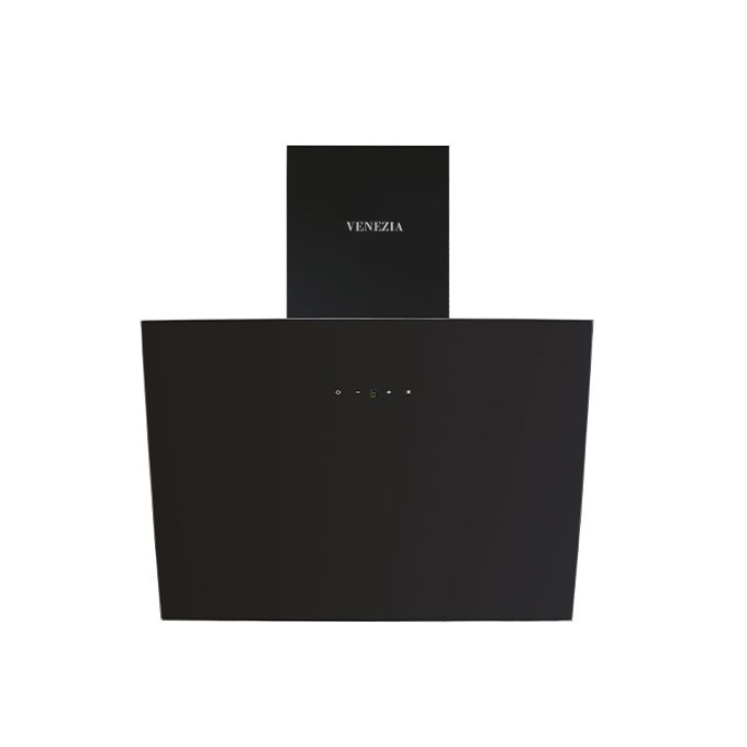 Venezia Hotte de cuisine décorative en verre trempé avec led - 60cm