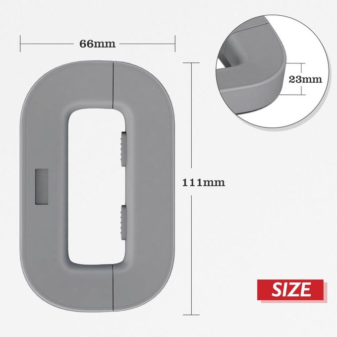 Verrou de Sécurité pour Réfrigérateur et Congélateur Bloque Armoire pour Enfants Protection Anti Pincement Bébé