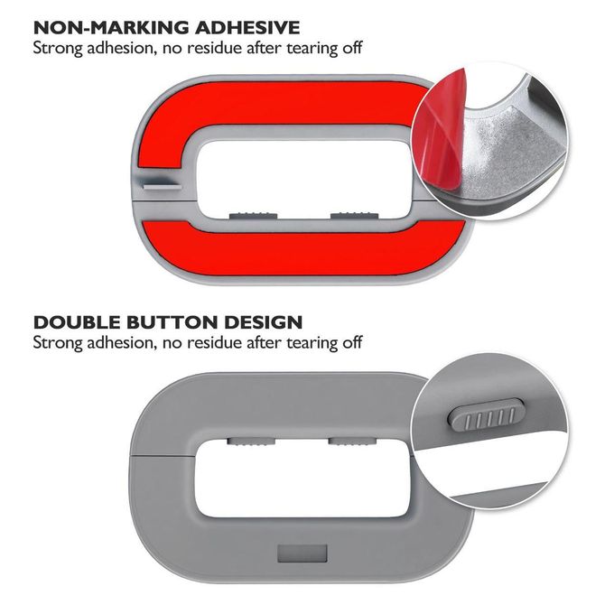 Image de Verrou de Sécurité pour Réfrigérateur et Congélateur Bloque Armoire pour Enfants Protection Anti Pincement Bébé - Unbranded