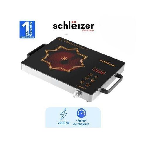 schlëizer Plaque vitrocéramique - 1 feu - Electrique - 2000W - germany
