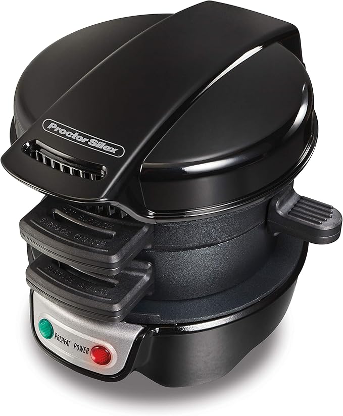 Appareil à sandwich Proctor Silex 25481C, noir