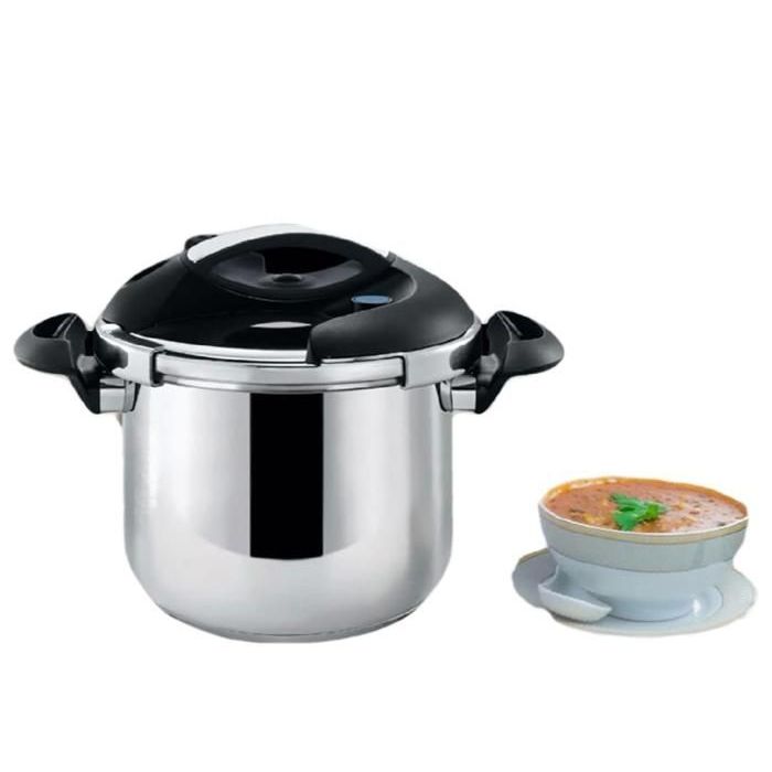 Autocuiseur en acier inoxydable interieur granit 4 litres