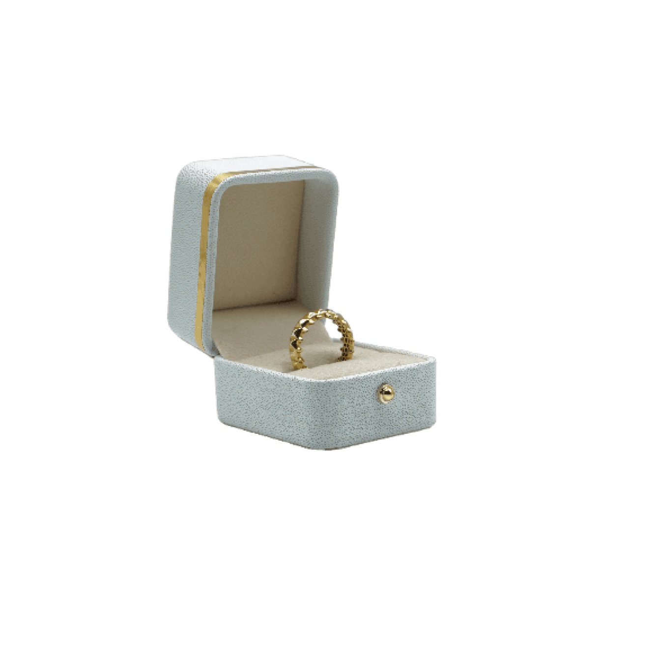 Bague Clash en or jaune 18 Carat ( 3,50g )