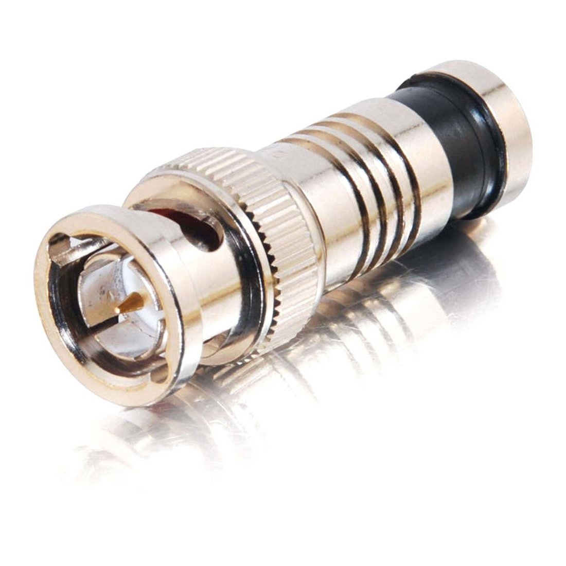 BNC Male Compression Coax Connectors RG59 (D3028) 100 pièces