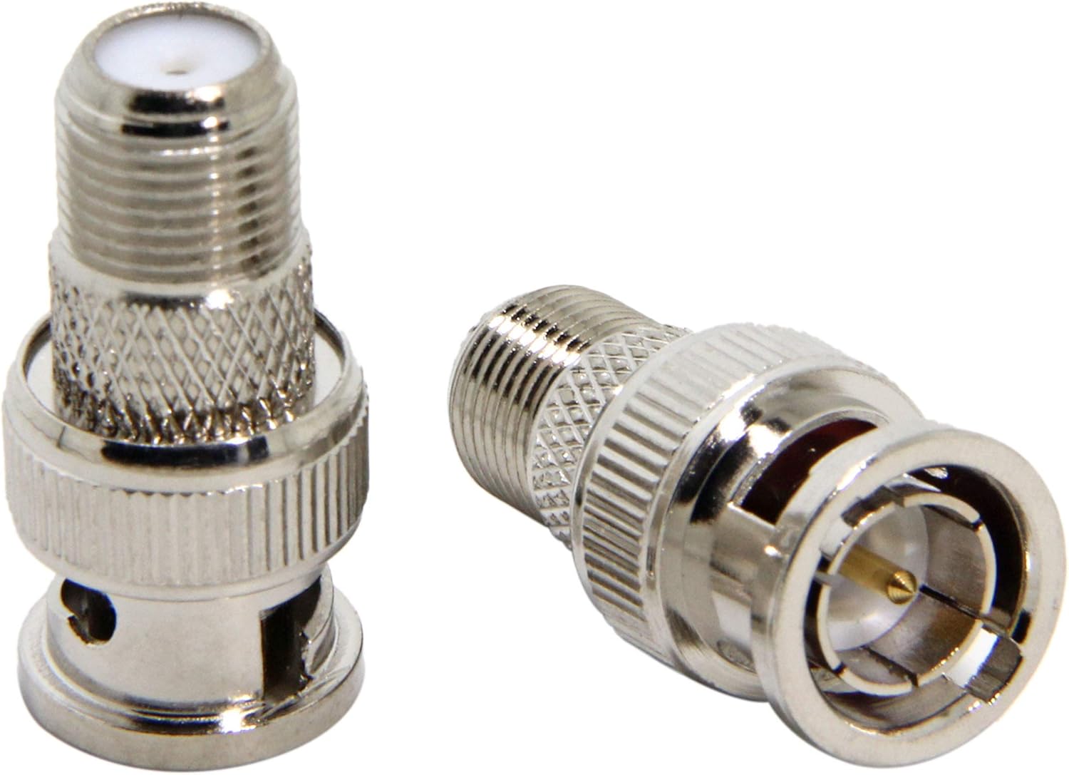 BNC male Vers RG59 Fiche Parabole / Satellite(D1318B) 100 pièces