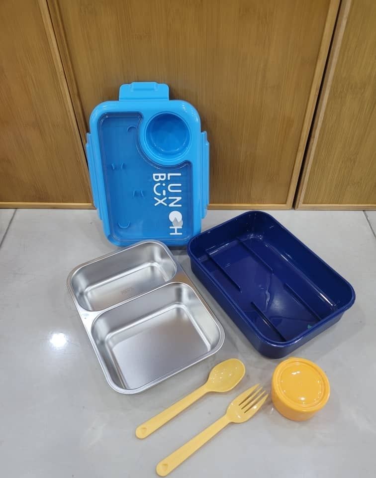 Boîte à lunch en acier inoxydable pour enfants