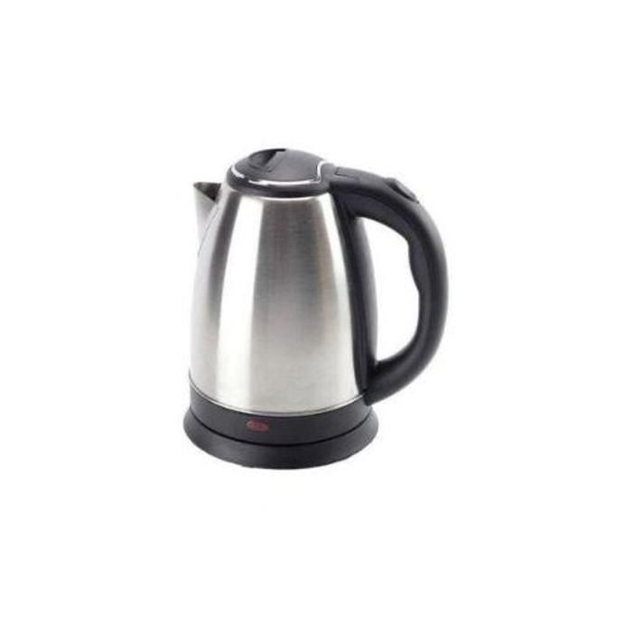 Bouilloire électrique - Inox - 2L - 1500W - Sécurité automatique - Facile à nettoyer