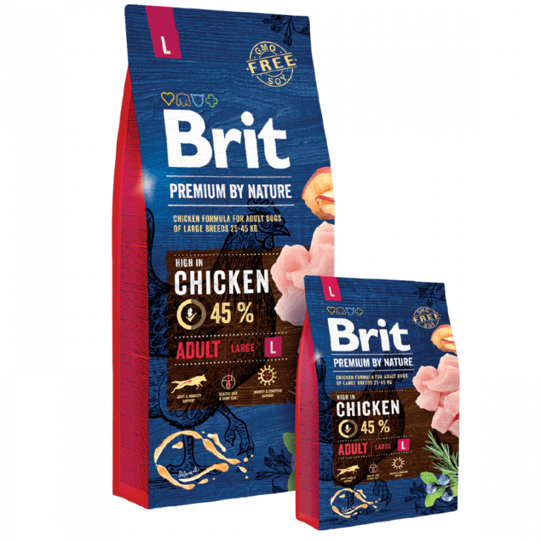 Brit Premium by Nature Adult Large Breed 15kg Pour chien De Grande Race
