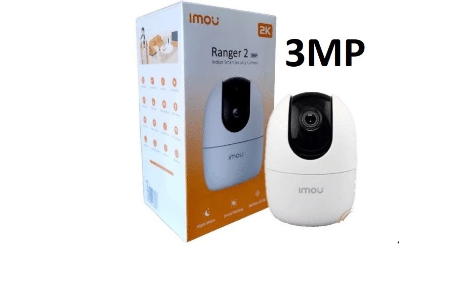 Caméra de sécurité intelligente d'intérieur IMOU Ranger 2 3MP