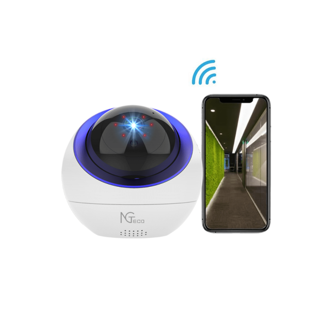 Caméra wifi de surveillance rotative avec micro et application NG-C210