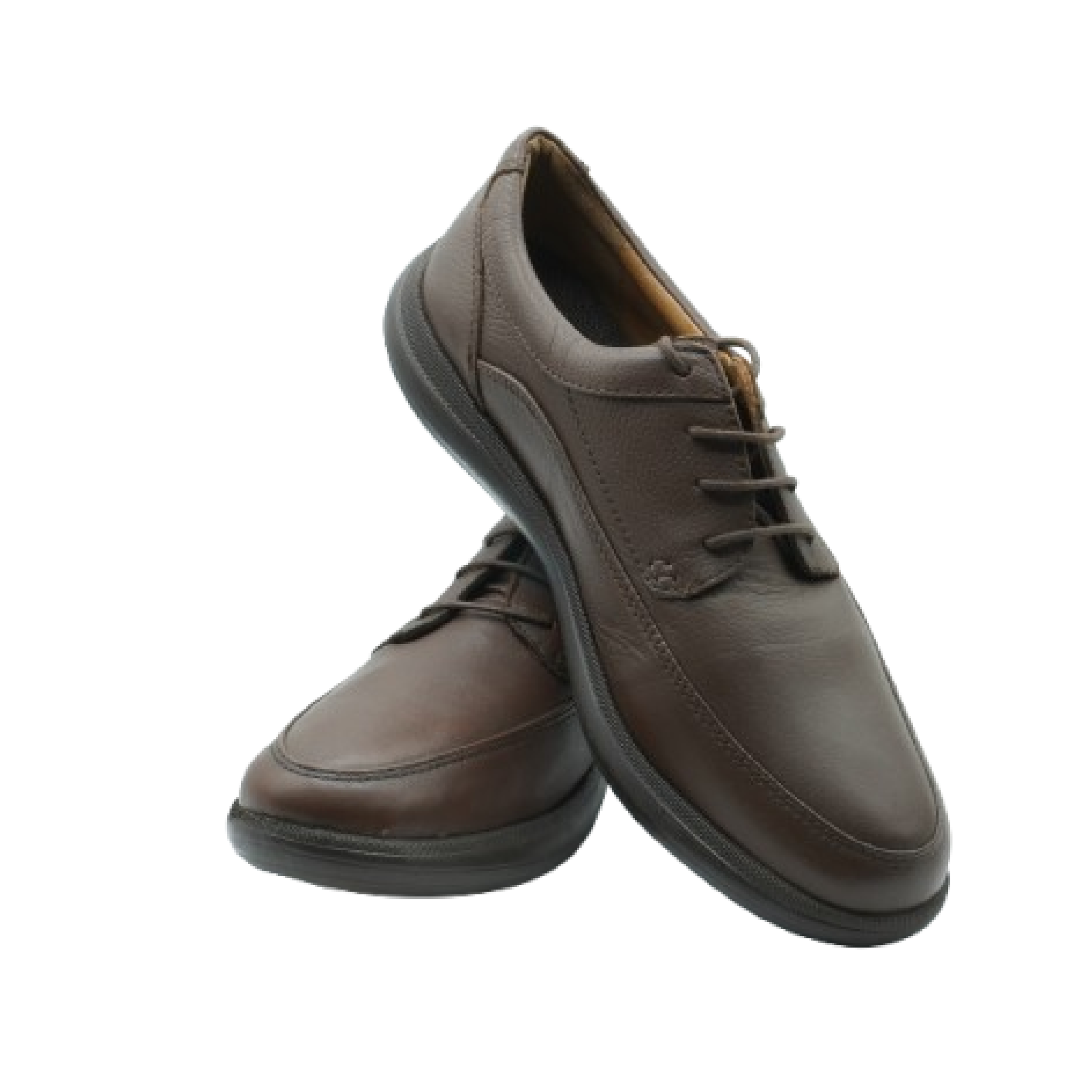 Chaussure pour homme en cuir Marron