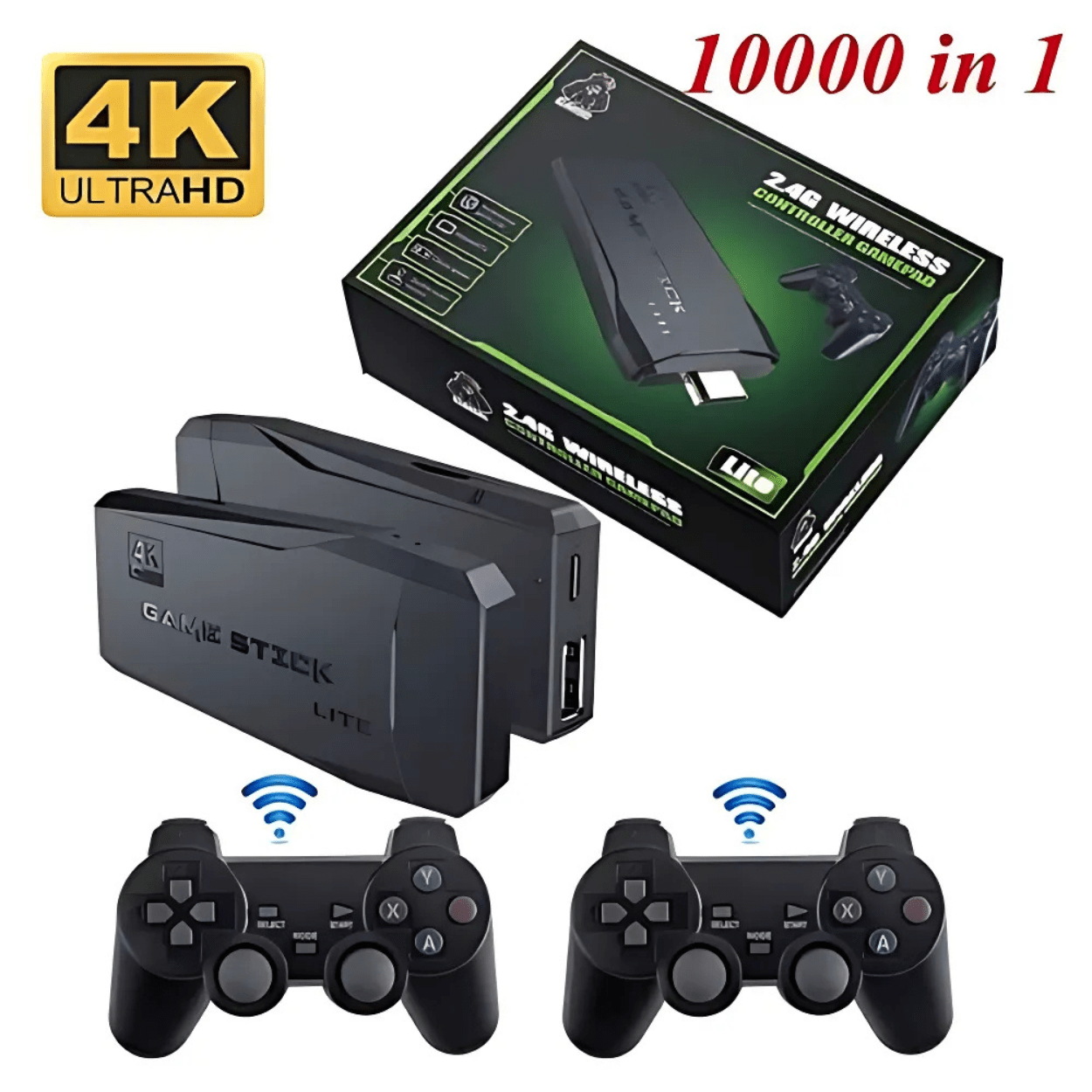 Console de Jeu Vidéo Rétro DATA FROG 4k 20000