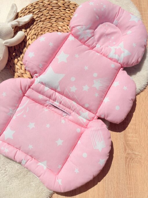 Coussin Confort double face pour Poussette et Siège Auto : Maintien et douceur pour bébé