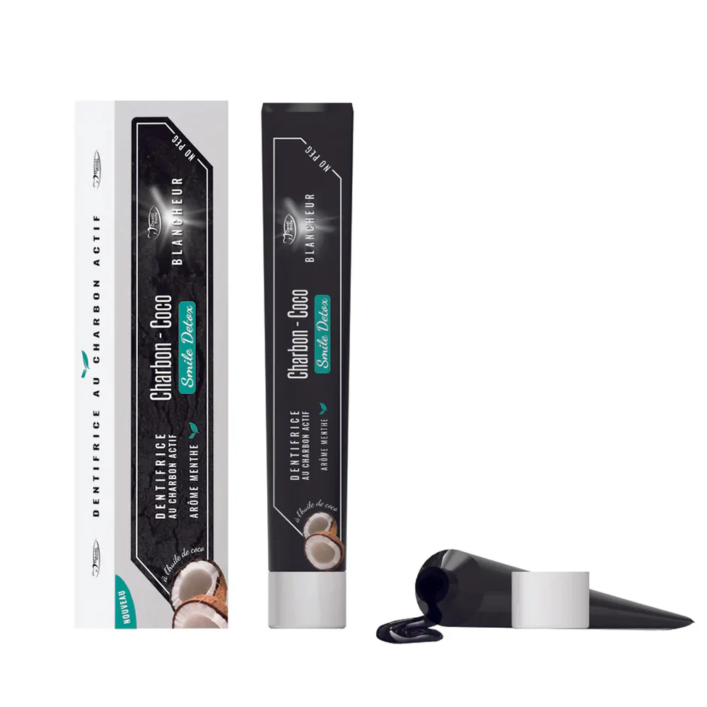 DENTISMILE Dentifrice au Charbon Coco - 100g