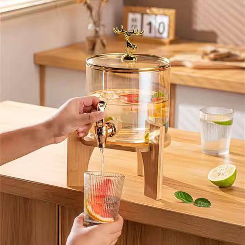 Distributeur de boissons Verre borosilicaté transparent