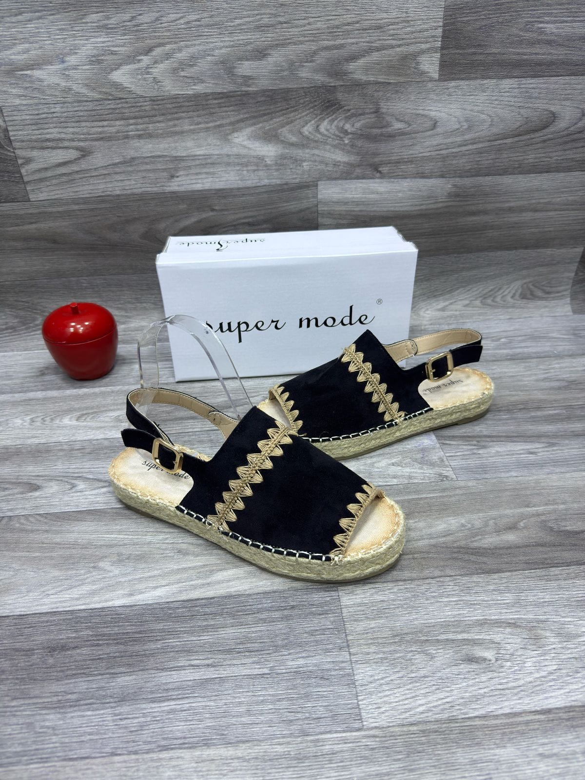 Espadrilles à bout ouvert