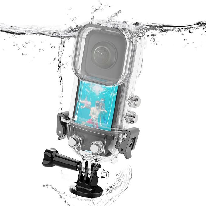 Étui de plongée étanche pour Insta 360 X3 ,45 mètres